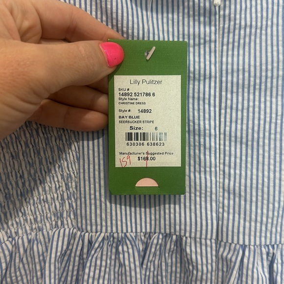 NWT Lilly Pulitzer Christine Dress 6 - Picture 7 of 7